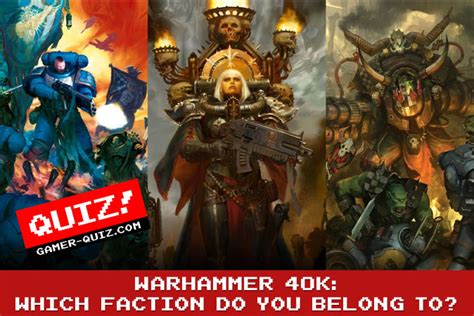 faction quiz buzzfeed|warhammer 40k faction quiz.